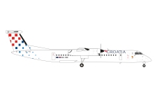 Herpa 573108 - 1:200 - Bombardier Q400 Croatia Airlines Zagorje